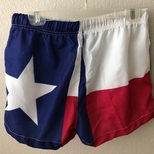 Texas Flag Beach Shorts